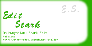 edit stark business card